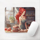 Search for anime beauty mousepads Kawaii