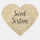 Search for faux gold heart stickers Birthday
