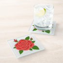 Search for rose drawing coasters Roses