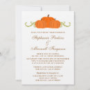 Search for pumpkin wedding invitations Fall