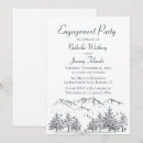 Search for winter engagement party invitations Mountain