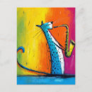 Search for blue cats postcards Animal