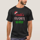 Search for funny figure skating tshirts Santas