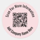Search for business name stickers Qr code