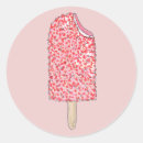 Search for pink popsicle stickers Ice cream