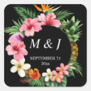 Search for hawaiian wedding stickers Floral