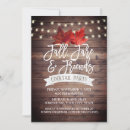 Search for autumn leaves thanksgiving invitations String lights