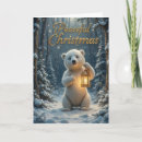 Search for polar bear christmas cards Animal