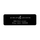 Search for adress return address labels Black