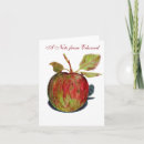Search for apples note cards Red