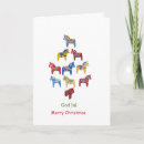 Search for dala horse christmas cards Swedish