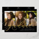 Search for calligraphy graduation invitations Gold