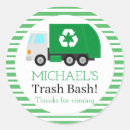 Search for green truck stickers Trash