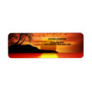Search for sunset return address labels Palms