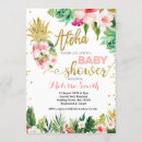 Search for pool baby shower invitations Pineapple