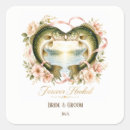 Search for fish wedding stickers Square