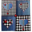 Search for patchwork shower curtains Denim