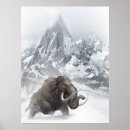 Search for prehistoric posters Woolly mammoth
