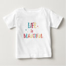 Search for life is beautiful tshirts Colourful