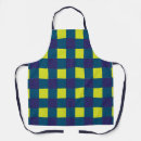 Search for blue green aprons Chequerboard