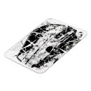 Search for abstract art magnets Monochrome