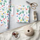 Search for tulips wrapping paper Baby shower
