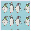 Search for christmas penguin fabric Illustration