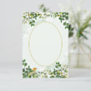 Search for green blank invitations Leaves