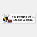Search for pastry bumper stickers Baker