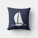 Search for navy and white cushions Sailing