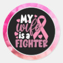 Search for breast cancer fighter stickers Pink