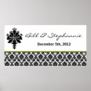Search for damask green posters Black