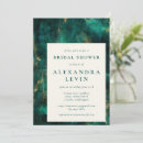 Search for green and gold bridal shower invitations Watercolor