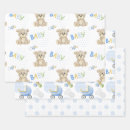 Search for baby bear wrapping paper Baby boy
