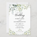Search for delicate bridal shower invitations Greenery