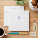 Search for save the date envelopes Blue and white