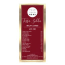 Search for price list rack cards Spa