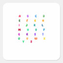 Search for letters of the alphabet stickers Typography