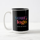 Search for black logo mugs Corporate company