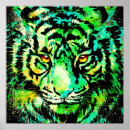 Search for big head posters Tiger face