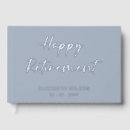 Search for dusty blue guest books Elegant