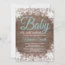 Search for coldness Winter wonderland baby shower