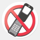 Search for cell phone stickers Prohibited