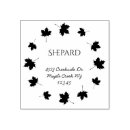 Search for maple leaves rubber stamps Fall