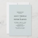Search for monogram engagement party invitations Modern