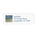 Search for beach scene return address labels Tropical
