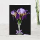 Search for iris birthday cards Purple