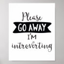 Search for introverted posters Typography
