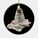 Search for pug christmas tree decorations Animal