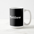 Search for matthew mugs Male